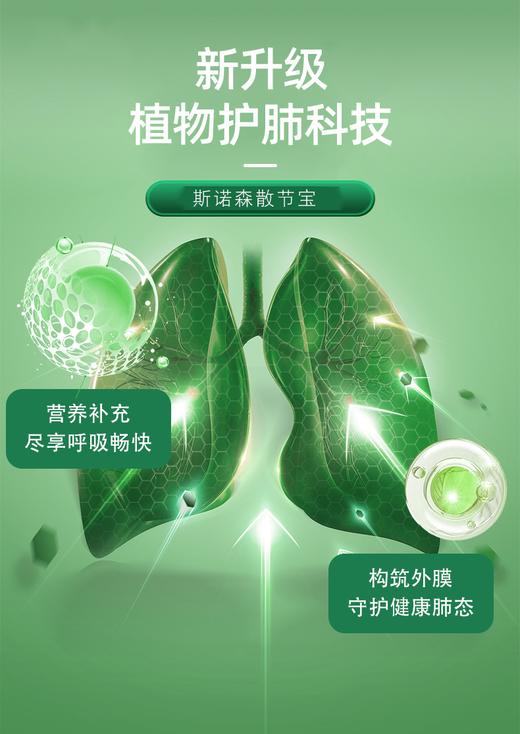 斯诺森牌散节宝蒲公英玉米须蛋白核小球藻粉  呵护肺部 畅快呼吸 美国原装进口 商品图1