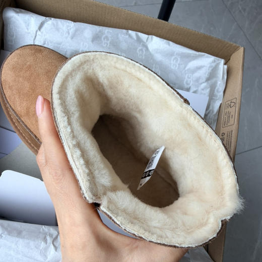 【奕虹心选】羊皮毛一体雪地平底靴，经典款 不挑年龄不挑脚型 穿多年都不会过时 孕妇/学生也超合适 防滑防冻疮 冬季刚需 商品图4