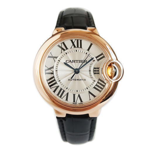 【95新】CARTIER 卡地亚W6920069自动机械机芯33MM（女款）蓝气球系列18K玫瑰金 081225NJ03 商品图0