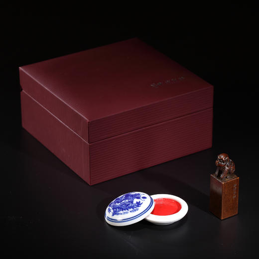 西泠印社12生肖紫铜印章 实心的紫铜铸造 印面内容为十二句吉语 皆从汉代印文中选出 传递出最恒远的守护与祝福 商品图1