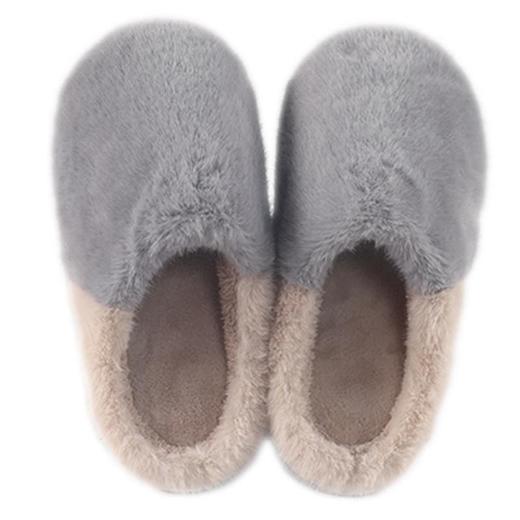 启福龙 绒眠自在男棉拖580943（颜色随机） 商品图1