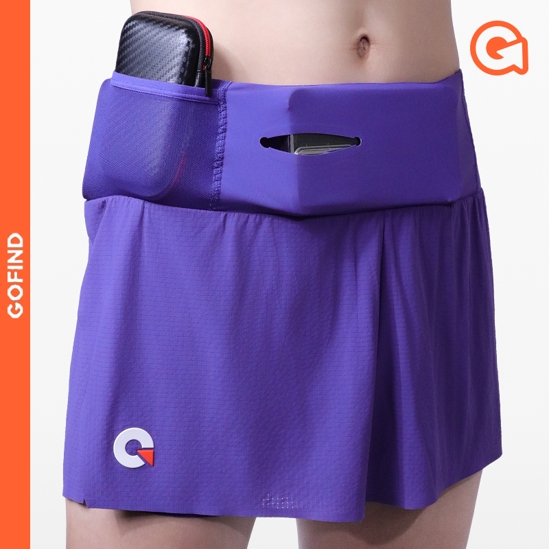 【价值259元|可积分兑换】高腰显瘦2.5分高弹力腰包式口袋款专业跑步短裤