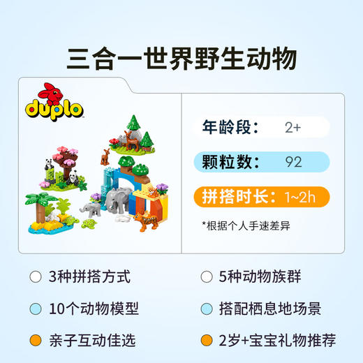 乐高LEGO 趣玩拼搭树LEGC10440 商品图3