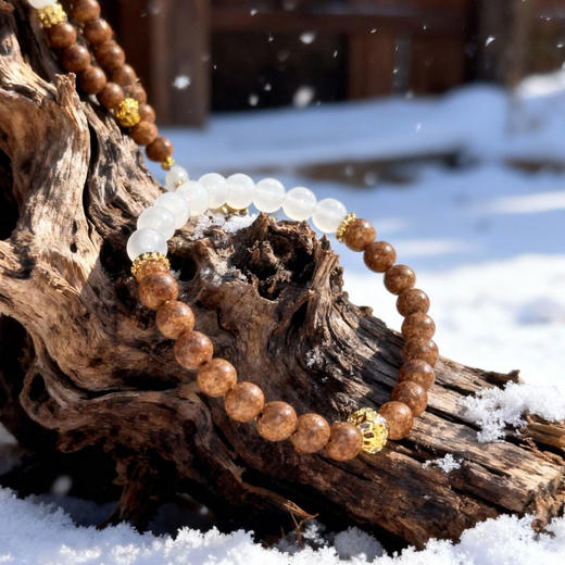 新款！千古名香！灵珠 合香珠 雪中春信手串系列 中式雅香 来源“苏东坡制香灵感”！ 商品图0