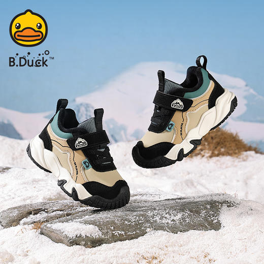 B.Duck小黄鸭童鞋冬季户外鞋24-35码 B5686873 商品图3