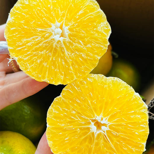 【德庆贡柑】 有“爽脆橙”“易剥桔”之称，皮薄如纸，清甜多汁 商品图6