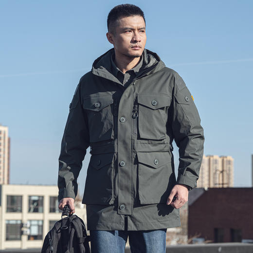 【龙牙上新】龙牙KSK战地风衣 商品图0