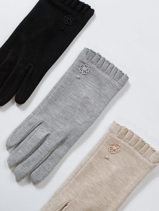 亲肤细腻55373薄款女五指-纪念日百货门店同款165498901 商品图4