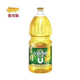 金龙鱼1.8L植物甾醇压榨甜香玉米胚芽油(非转)