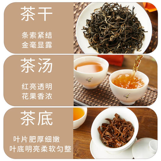 国畅丨纯英九 英红九号 英德红茶 500g（5g*100袋） 独立袋泡 精品礼盒配手提袋 大份量 商品图1