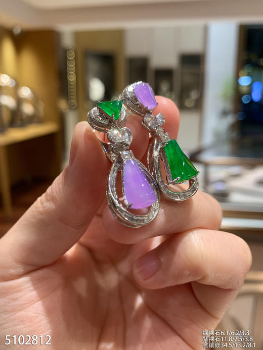 双色耳坠【5102812】具体价格微信咨询 商品图2