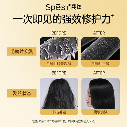 【新品上新】Spēs诗裴丝蛋白肽强韧防断发护发精油80ml 【会员周】 商品图2