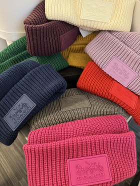 捡漏！Coach马车logo款毛线帽 5折只要¥298直邮到手