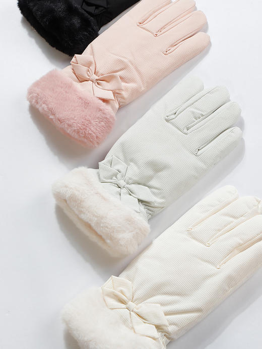 冬季户外35989防水厚款女五指-纪念日百货门店同款165498804 商品图4