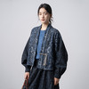 【林栖设计小店】腰果花纹|牛仔外套草木丹宁系列流苏扣2026早春新款上衣1961145 商品缩略图1