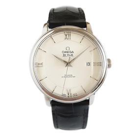 【95新】OMEGA 欧米茄424.13.40.20.02.001天文台认证同轴自动机械机芯日期显示39.5MM（男款）碟飞系列精钢 131125NJS01