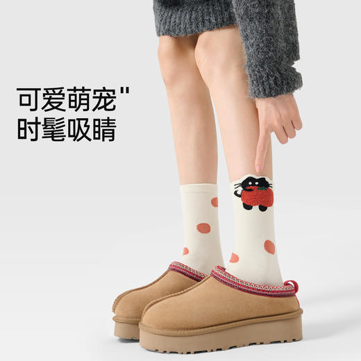 JKN羊毛中筒袜|卡通萌宠系列，搭配神器，保暖又好穿 商品图6