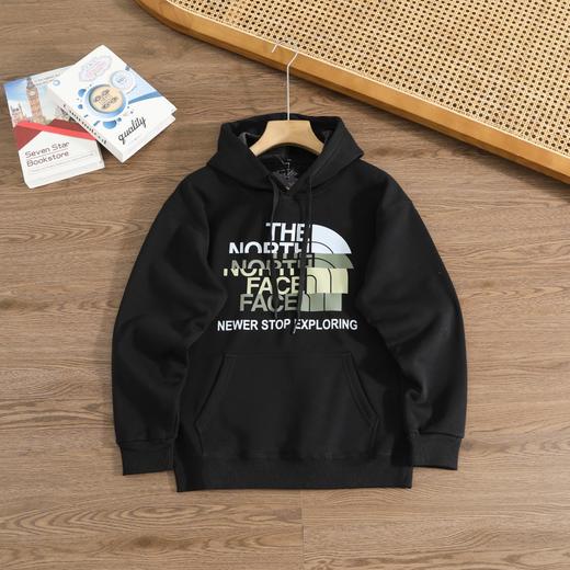 320克新疆棉 连帽 款式加绒 印花卫衣 商品图0