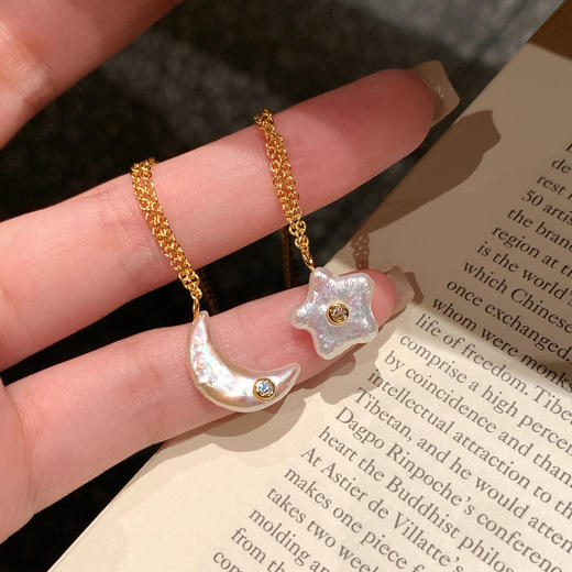 【微信专享款】ARSIS｜纯真年代系列 巴洛克星辰项链 商品图2