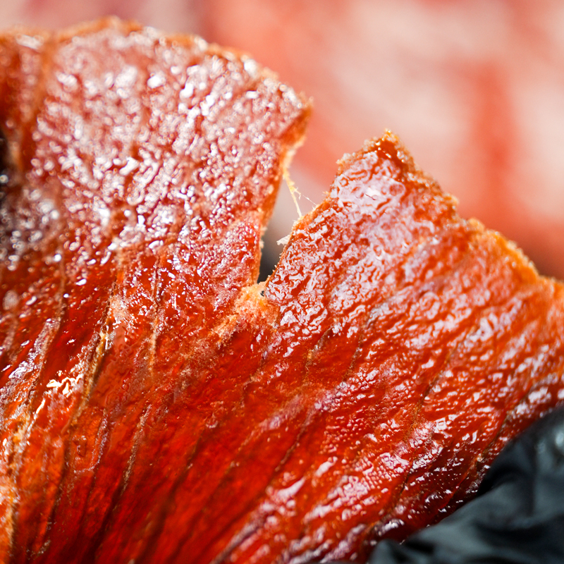 热卖！超大超香！好好牌炭烤黑金猪肉脯 100g/袋