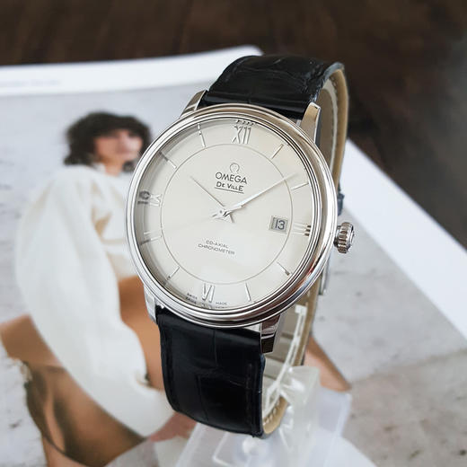 【95新】OMEGA 欧米茄424.13.40.20.02.001天文台认证同轴自动机械机芯日期显示39.5MM（男款）碟飞系列精钢 131125NJS01 商品图1