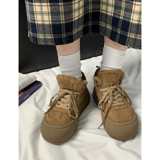 【YW】无忧购冬季新款厚底百搭时尚加绒舒适保暖棉鞋MIS-6253（截单后3-5天发货） 商品图11