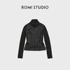 ROMI STUDIO“率性自我”羊皮拼毛织舒适立领皮衣外套 RWCAWT5969 商品缩略图1