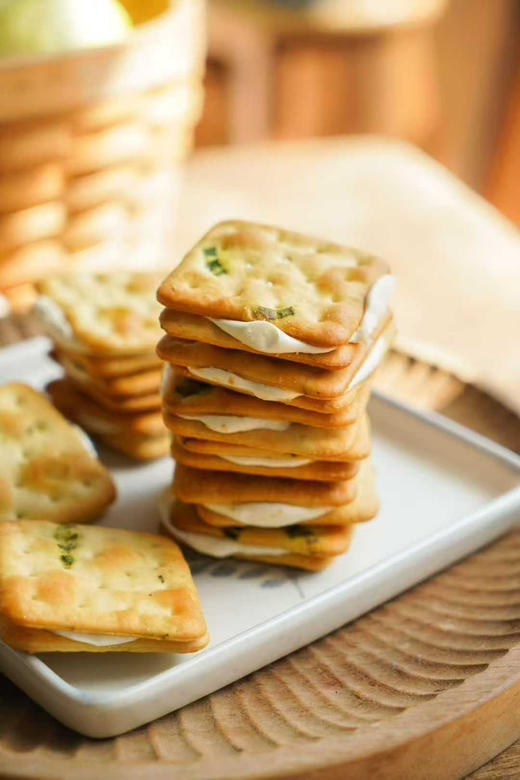 香葱牛轧饼干～好吃500G 商品图13