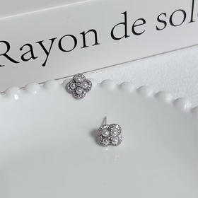 小香风小米珠珍珠银针耳环-纪念日百货门店同款167443621