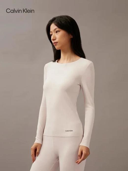 【 CK秋冬男女保暖内衣套装】✅抗静电抗起球，透气舒适 ，里层拉毛工艺，穿着更软糯，双层小高腰设计   ✅设计上采用无痕、简约风格，袖口/裤脚无缝贴合，抬手弯腰不露肤-DYD 商品图2