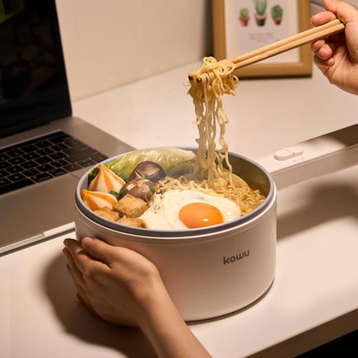 ❗❗全新升级款电煮锅：【卡屋LG-302多功能钛料理锅 (带蒸笼）】你一个人的迷你小厨房~升级不加价👌现在抢购只要💰79直接带回家！ 商品图4