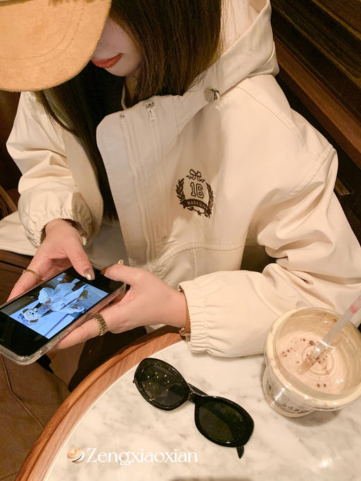 <曾小咸推荐>现货秒杀 ！微信超特价！韩系连帽棉服外套 日常329.99 立减170 秒杀159.99！！ 商品图8