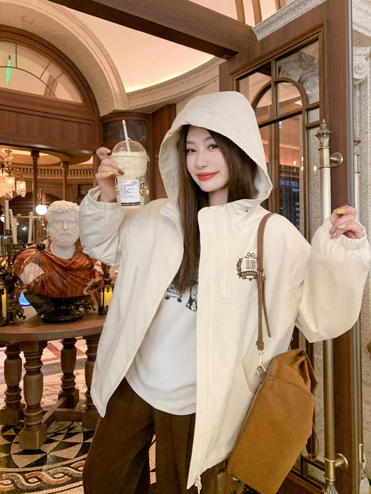 <曾小咸推荐>现货秒杀 ！微信超特价！韩系连帽棉服外套 日常329.99 立减170 秒杀159.99！！ 商品图10