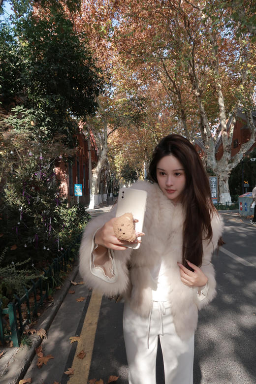 Read Nameless /芬兰进口狐狸毛皮草奶霜色2025/12/15 商品图10