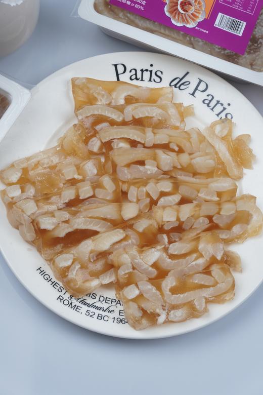 这猪皮冻Q弹‼️味道鲜美😍【香卤猪皮冻】4盒💰19.9❗卤香醇厚，弹牙入味、不腥不腻、更Q更弹， ✅老卤慢炖渗透入味三分，晶莹剔透如琥珀✨ 商品图7