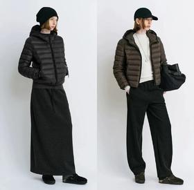 【三星95鹅绒】2025缪家同款95%鹅绒排骨鹅绒服女 秋冬新款连帽羽绒服~