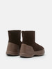 Moon Boot - Mb Mezzaluna Mid Boot - Dark Brown - 女装 - 雪地靴 - 深棕色 商品缩略图1