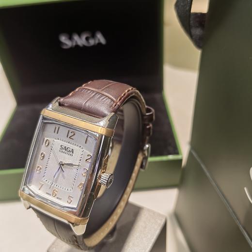 SAGA世家手表男士方形腕表时尚潮流款 商品图0