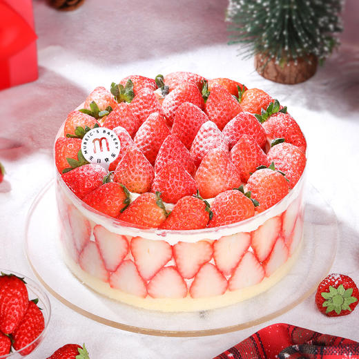 8英寸满屏草莓 商品图0