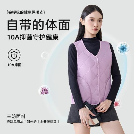 【BAIDAMA 情侣款轻暖羊毛马甲】轻暖时髦 男女同款 防风抗寒 保暖锁温 百搭不挑人 便捷穿脱 10A面料 抗皱耐磨 商品图2