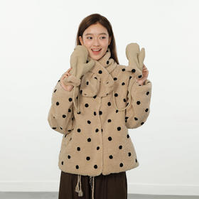 韩系双面穿波点外套（不含手套）-纪念日百货门店同款167243135