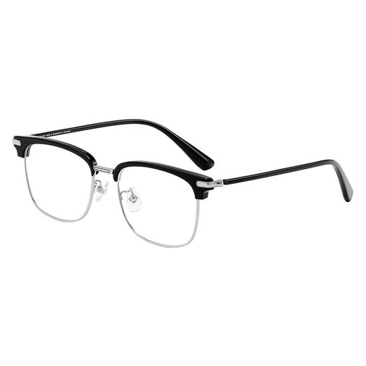 普莱斯MJ6130 率性眉线框 板材+合金 男女通用 双色可选 商品图0