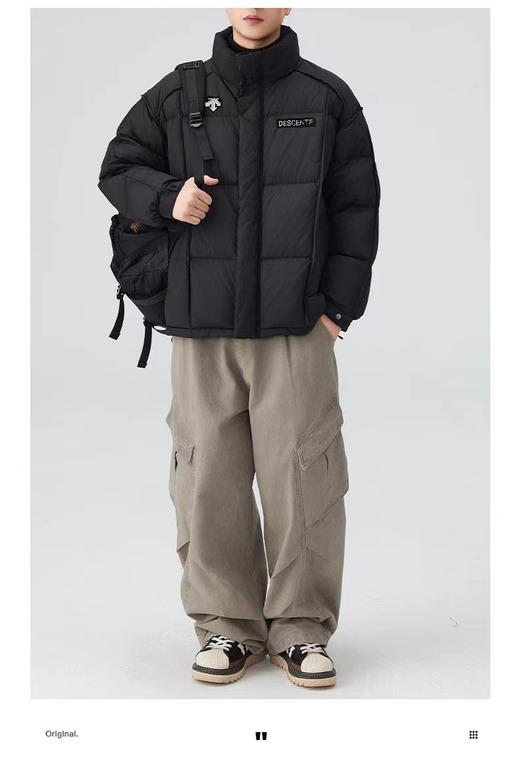 D121322秋冬新款保暖轻便合作款短款羽绒服男女同款 商品图10