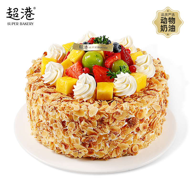 缤果花园·芒芒脆脆·生日蛋糕
