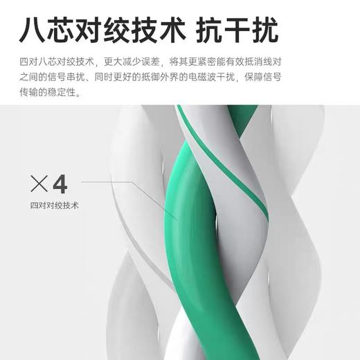 六类网线 普联TP-LINK六类千兆非屏蔽网线 高速无氧铜对绞网络工程线适配摄像头交换机路由器箱线TL-EC6 1米起卖 商品图3