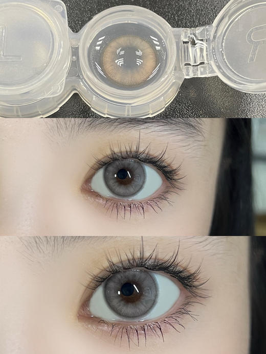 半年抛 yolocon 亚麻浅驼14.2 着色13.6混血灰 商品图4