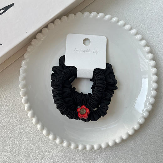 小花多尺寸超柔组合皮筋（3个）-纪念日百货门店同款167949672 商品图4