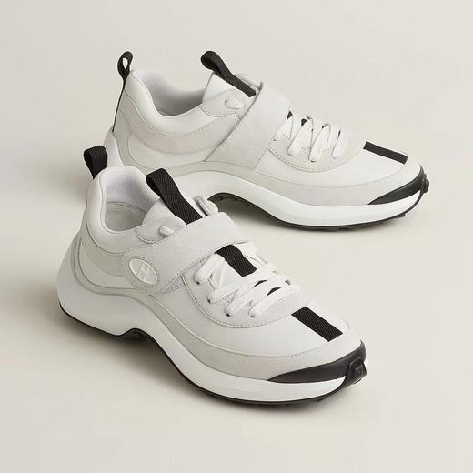 年后发 重磅渠道  Loop超轻厚底跑鞋  小白鞋魔术贴运动鞋  超轻跑鞋 商品图1