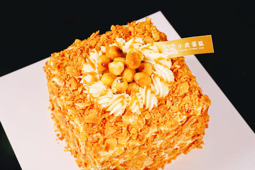 焦糖海盐杏仁榛子蛋糕 商品图4