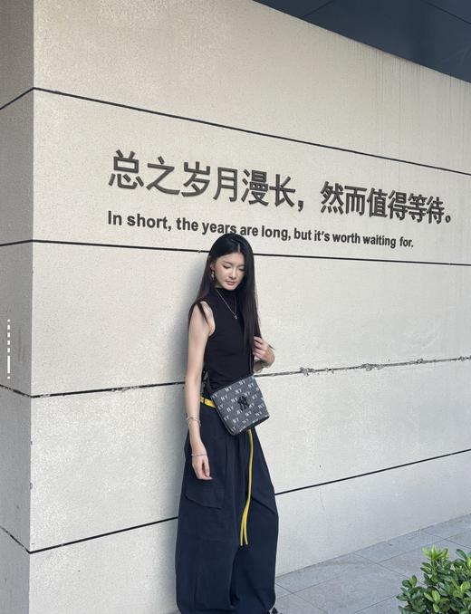 【MLB尼龙子母腋下包】秋冬的街头需要一抹亮眼的情侣印记！  潮流单品要兼顾颜值与实用性  标志性大LOGO，男女同款-XMCH 商品图7